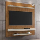 Painel Sala Leme Para Tv Até 60 Polegadas Naturale/off White Naturale/off White