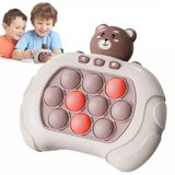 Brinquedo Sensorial Pop It Mini Gamer Fidget Toy Urso