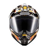 Capacete Texx Cross Carcara Grow Laranja 58 [f016]