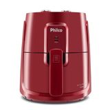 Fritadeira Air Fryer Philco Air Flow 4 Litros 1500w Vermelho Pfr15v - 220v