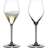 Jogo De Taças De Champanhe Riedel Heart To Heart 305ml 2 Pçs