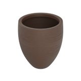 Vaso Cônico 60x55cm Polietileno Sem Prato Fibrarte Lux Telhas