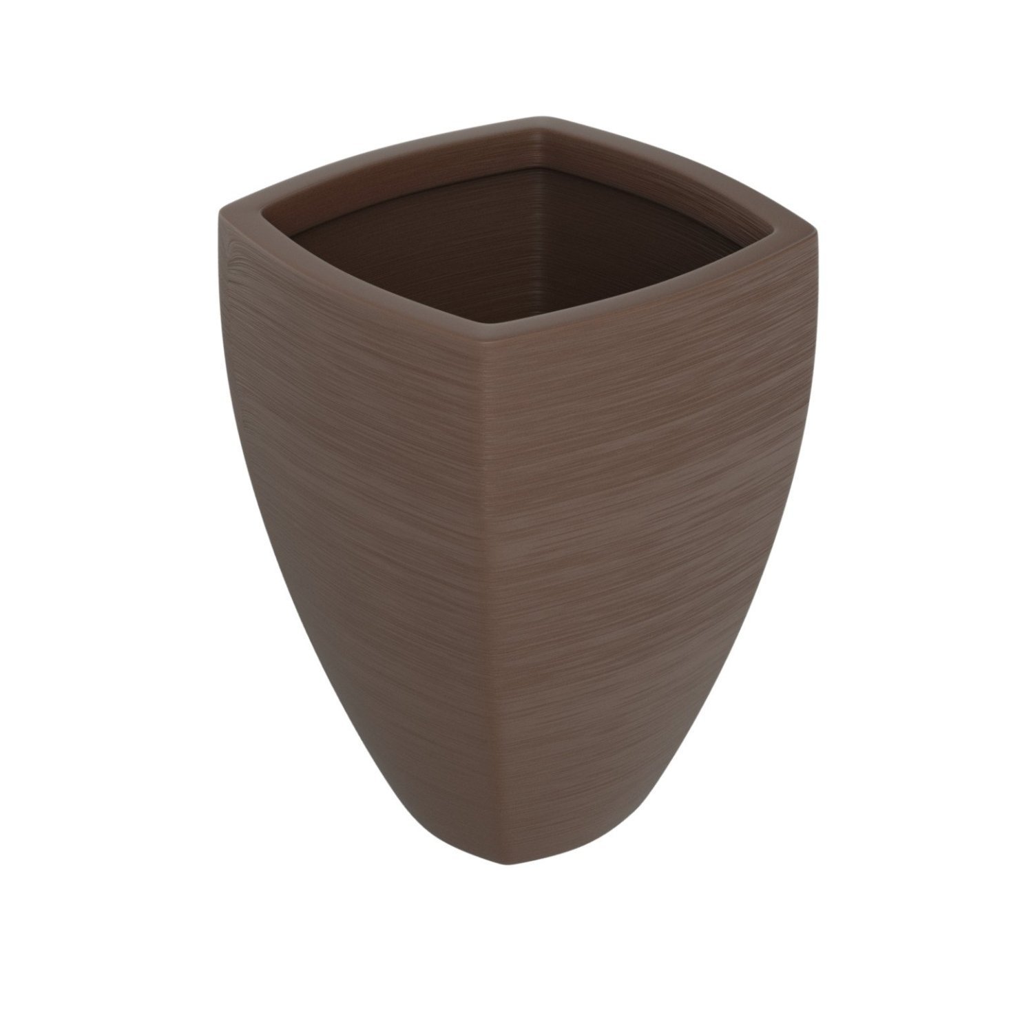 Vaso Trapezoidal 60x55cm Polietileno Sem Prato Fibrarte