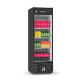 Expositor Vertical Resfriados Refrimate 570 Litros Porta Vidro Preto E Branco 220v Vcm570pv