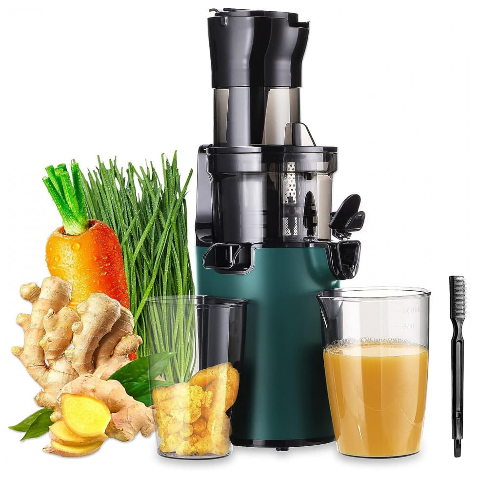 Centrifuga De Frutas Com Função Reversa E Proteção Contra O Superaquecimento, 110v, Sovider, Verde