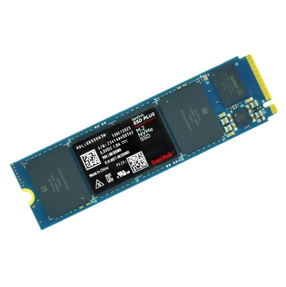 Ssd M2 500gb Sandisk Plus Nvme Pci-e Gen3 Sdssda3n-500g-g26