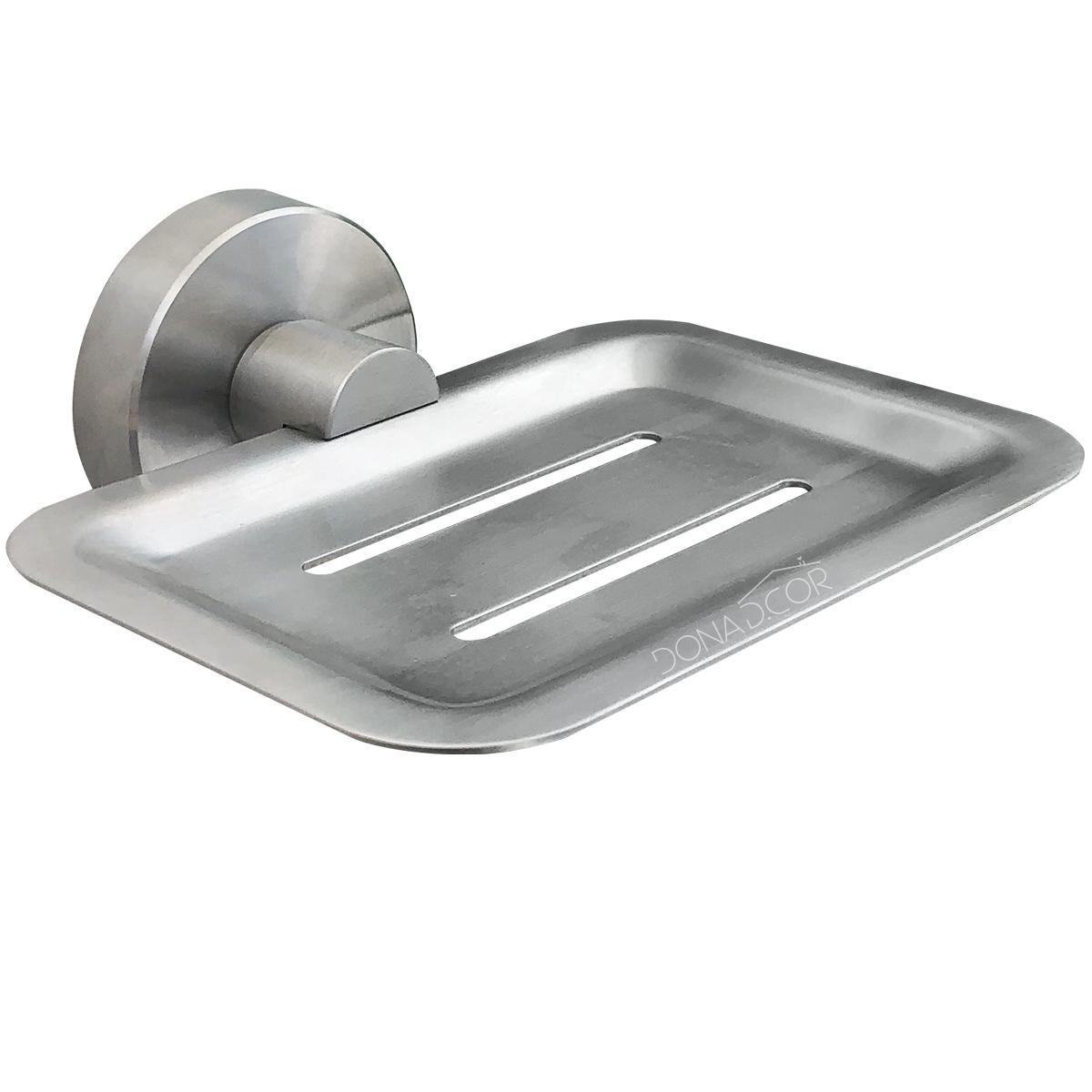 Suporte Porta Sabonete Aço Inox 304 Saboneteira Banheiro Pia