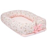 Ninho Redutor De Berço Hug Floresta Magia Rosa