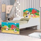 Cama Infantil Fazenda Mimosa Com Colchão