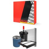 Kit Troca De Filtros Civic 1.8 2.0 16v Flex 2013 A 2016 Wega