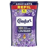 Amaciante Roupa Comfort Concentrado 900ml Sache Lavanda