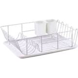 Escorredor Loucas Metal Branco Hanover 44x31,5x12,cm 9002221