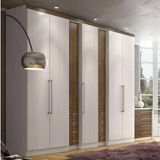 Guarda-roupa Casal Thb Absolut Plus, 7 Portas, Teka Sensitive E Carvalho Sensitive