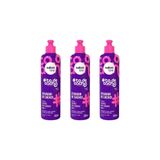 Ativador De Cachos Salon Line 300ml Cach Dos Sonhos-kit 3un