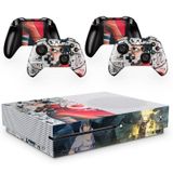 Skin Adesivo Protetor para X Box One S e Controles Naruto b3