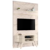 Home Para Tv&#39;s 65 Polegadas Hamburgo Calacata Off White