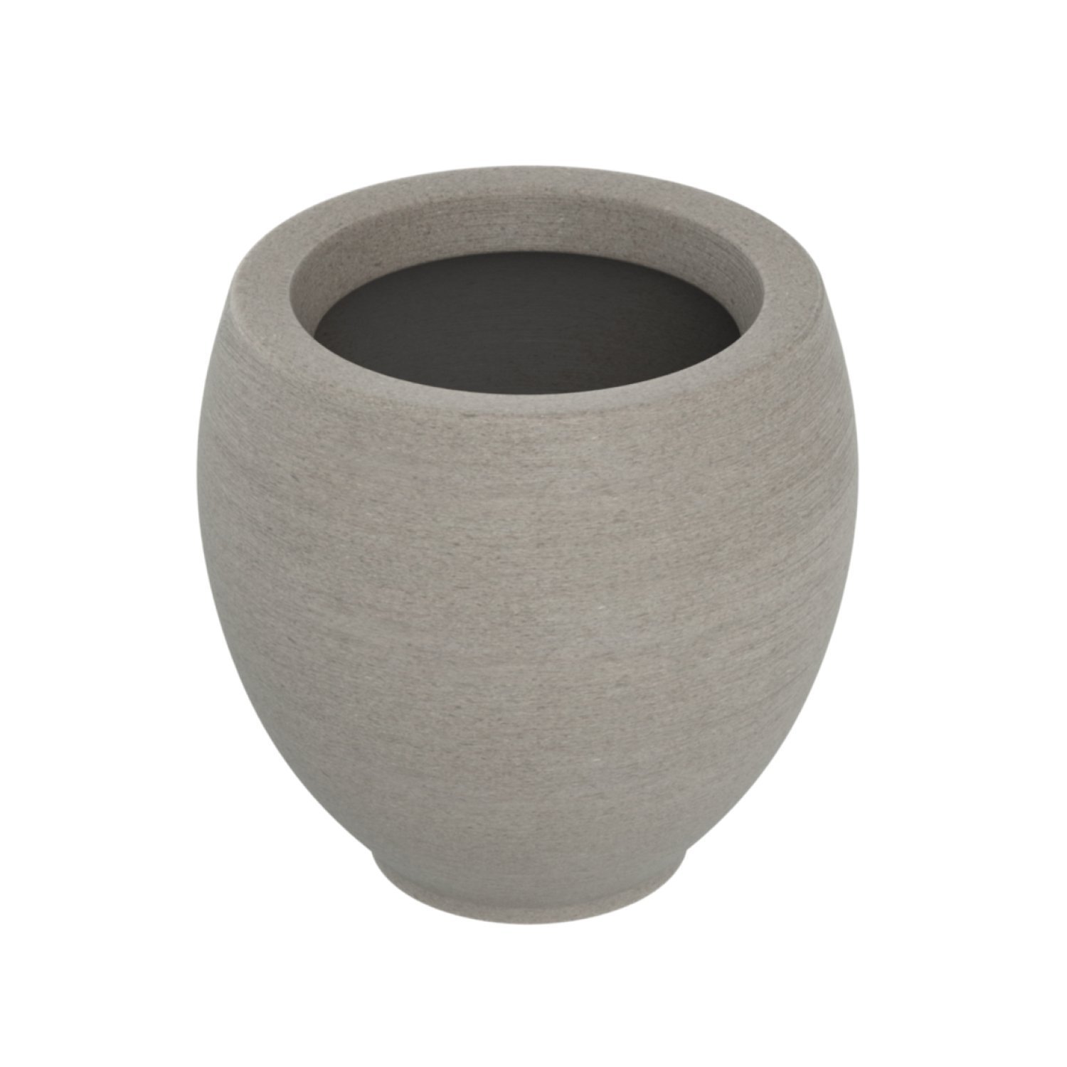 Vaso Oval 30x32cm Polietileno Sem Prato Fibrarte