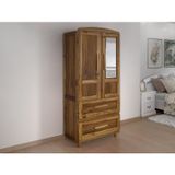 Guarda-roupa Solteiro 2 Portas 2 Gavetas Santana Ypê