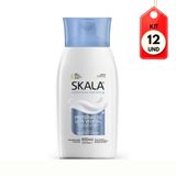 Kit C/12 Skala Proteínas Do Leite Loção Hidratante 400ml