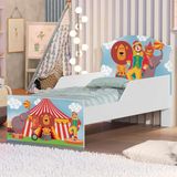 Cama Infantil Circo Da Alegria Com Colchão