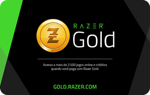 Gift Card Digital Razer Gold R$ 50