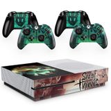 Skin Adesivo Protetor para X Box One S e Controles Sea of Thieves b1