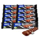 Chocolate Diamante Negro Tablete Lacta Kit 10 Unidades 34g