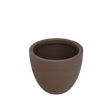 Vaso Cônico 30x36cm Polietileno Sem Prato Fibrarte