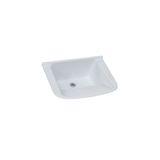 Tanque De Lavar Roupa Em Mármore Sintético Granitado 55x41cm Gelo