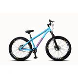 Bicicleta Vikingx Aro 26 Tuff 38 Single Wheeling Azul+ Rosa