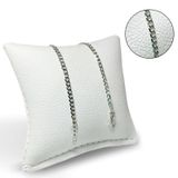 Pulseira Grumet Prata Italiana Lei 925 Legítima 2mm
