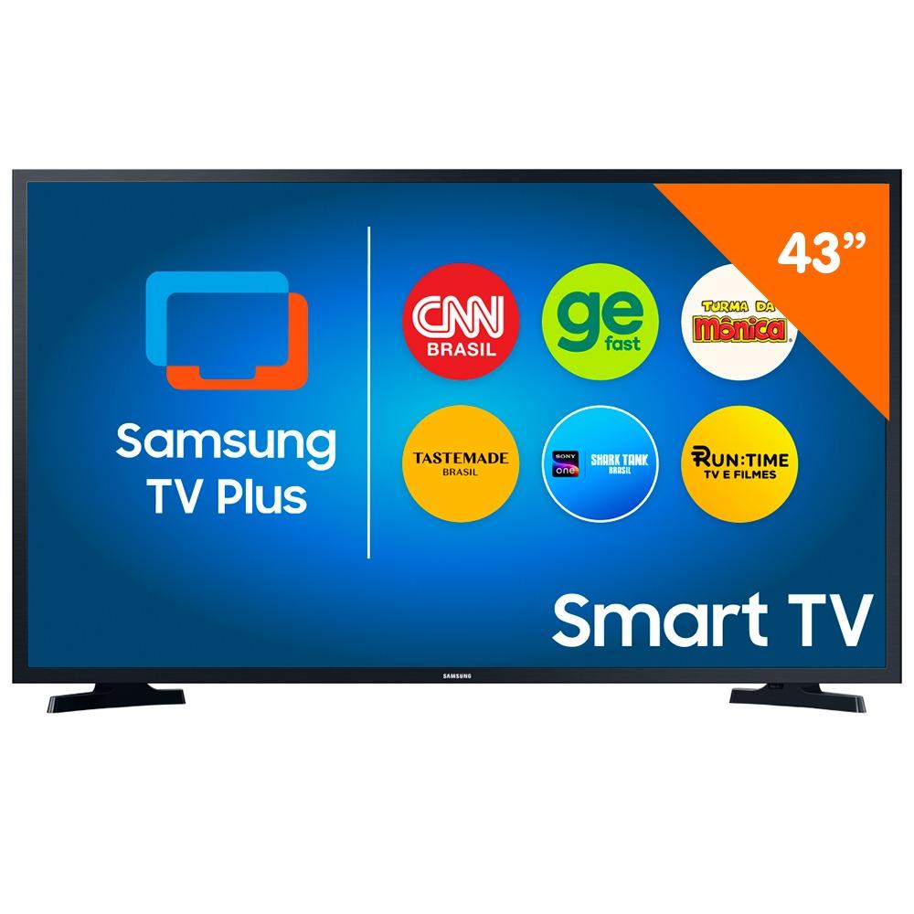 Smart TV  Samsung 43", Full HD LED T5300, Wi-Fi Integrado