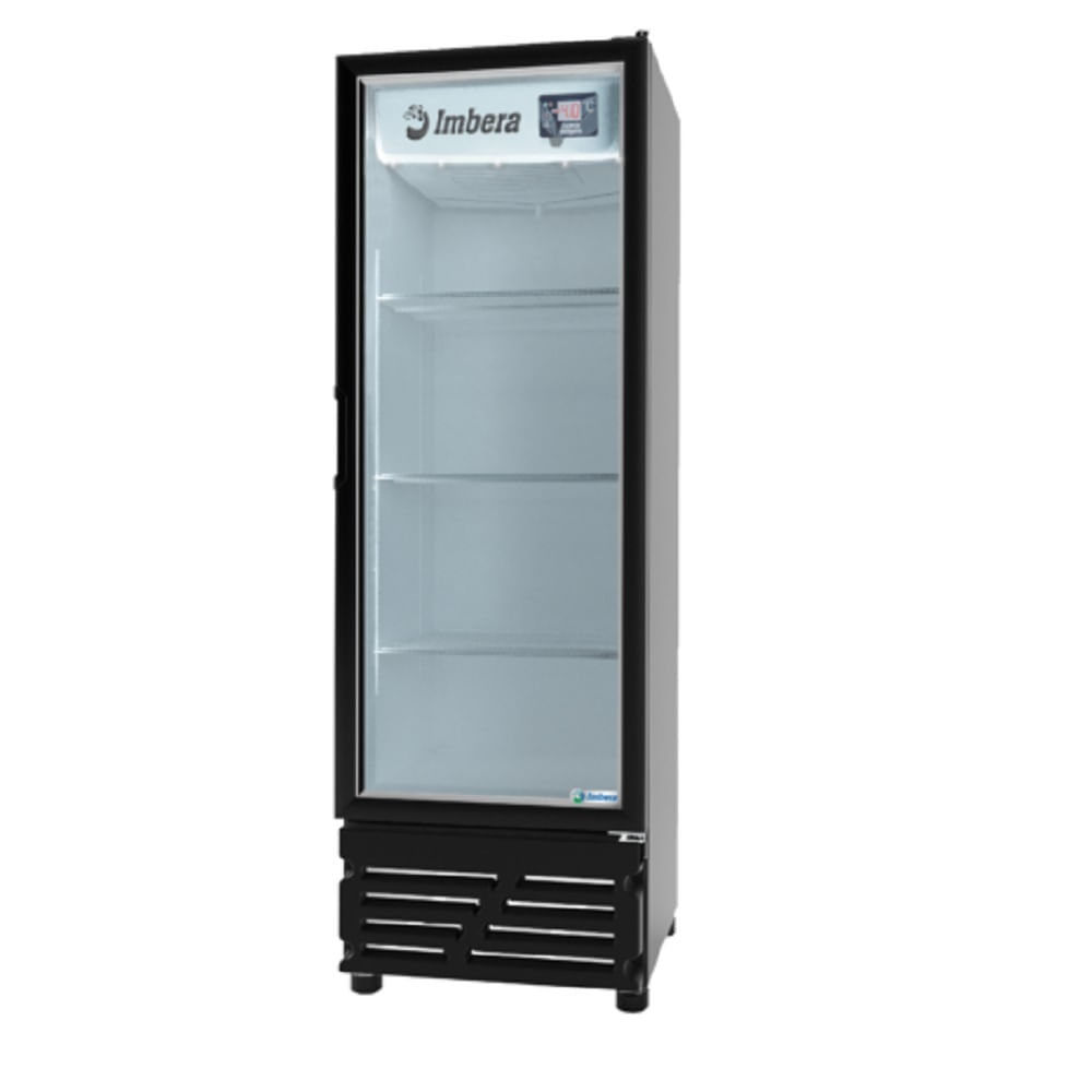 Cervejeira Imbera 453 Litros Porta De Vidro Preta Ccv315 – 220 Volts