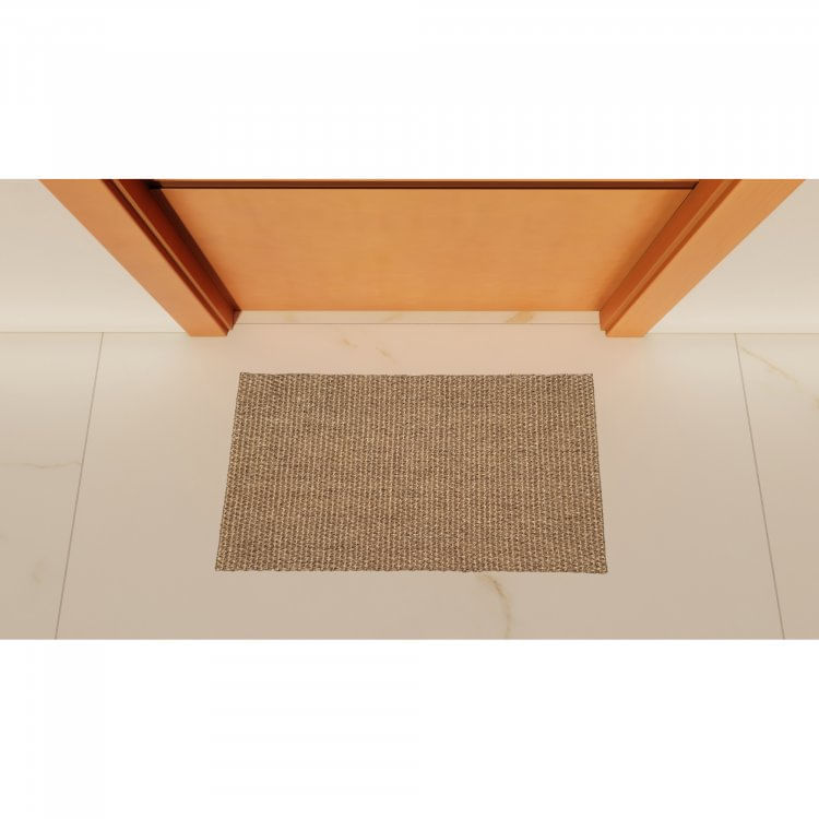 Capacho Sisal Liso Casual 45x75cm APAEB Camelo