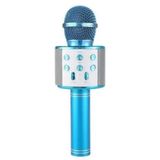 Microfone Bluetooth S/ Fio Youtuber Karaoke Cores Infantil