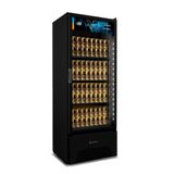 Cervejeira Expositor Vertical 220v Porta De Vidro Vn50ah Optima All Black 497 Litros - Metalfrio