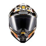 Capacete Texx Cross Carcara Grow Laranja 58