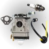Carburador Vela Mang. Roçadeira Compativel Terra Gr 430 520