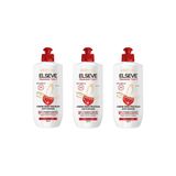 Creme Para Pentear Elseve 250ml Reparacao Total 5- Kit C/3un