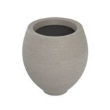 Vaso Oval 62x45cm Polietileno Sem Prato Fibrarte Lux Telhas