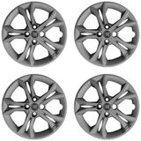 4x Calota Argo Cronos 2023 Aro 15 Grafite Logo Novo 297cp