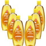 Kit com 6 Shampoo Johnson's Baby Regular 400 ml