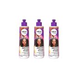 Ativador De Cachos Salon Line 300ml Nutritivo - Kit C/3un