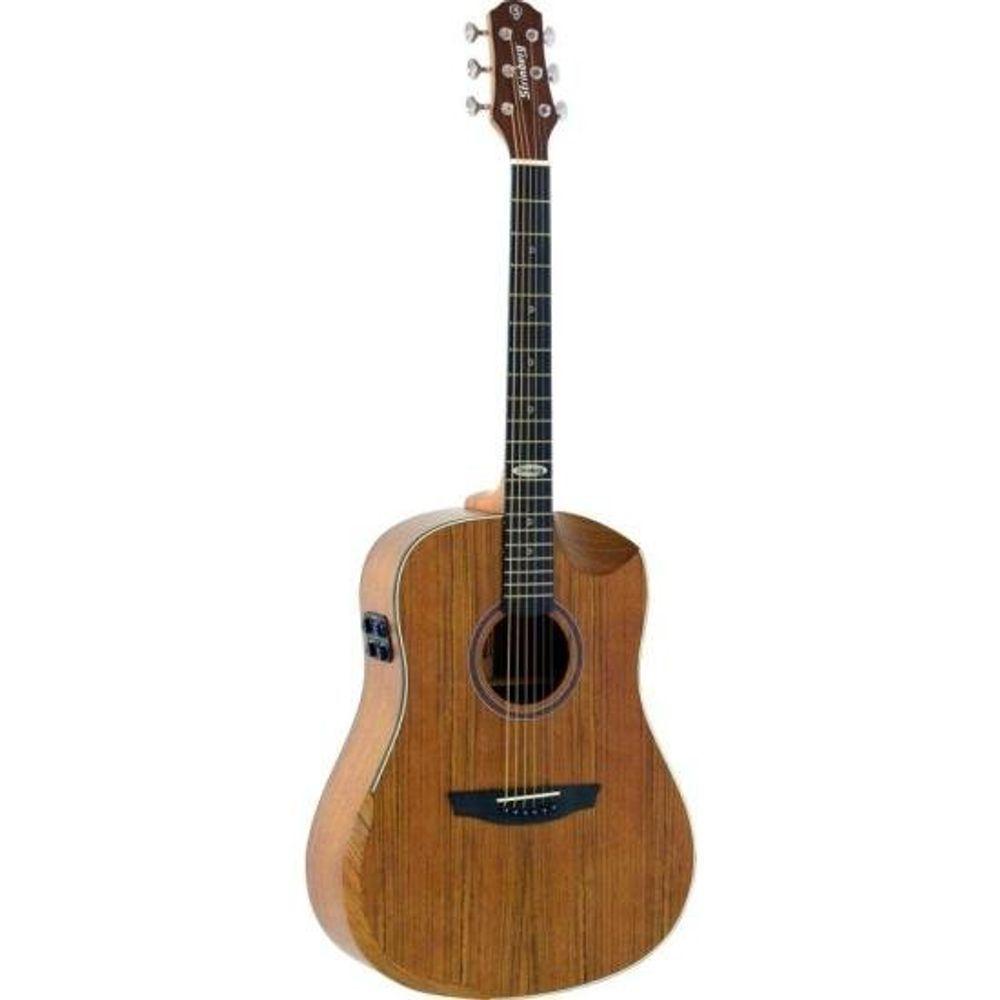 Violão Eletroacústico Strinberg Sd301hcr Folk Walnut Satin