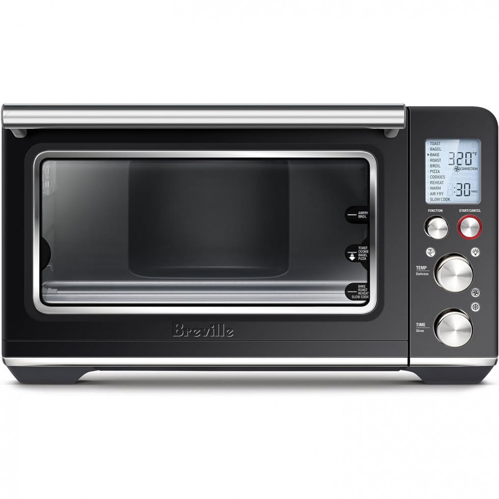 ForNO Eletrico De Bancada Inteligente Com 10 Configuracoes E Visor Lcd, 1800w, 110v, Breville Bov860btr1bus1, Preto