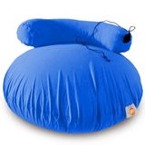 Puff G-pouf Cor Azul Royal - Sensorial, Leve E Macio