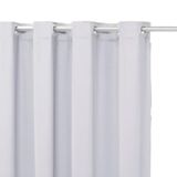 Cortina 2,80x1,30 Sala Quarto Cozinha Blackout Corta Luz Cor:gelo