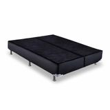 Cama Box Base King Americana Courano Nero Black (186x198x23) - Ortobom