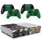 Skin Adesivo Protetor para X Box One S e Controles Premium b6