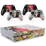 Skin Adesivo Protetor para X Box One S e Controles Naruto b2